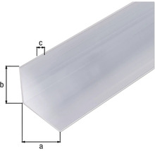 Cornier aluminiu Alberts 80x80x3 mm, lungime 1m-thumb-1 Cornier aluminiu Alberts 80x80x3 mm, lungime 1m-thumb-1
