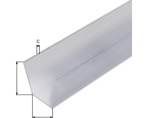 Profil unghiular din aluminiu