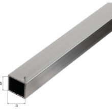 Profil pătrat din aluminiu cu dimensiuni