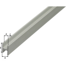 Profil din aluminiu cu dimensiuni