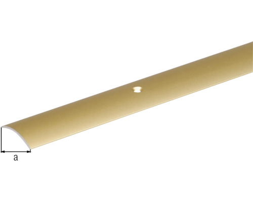 Șină de profil din aluminiu cu găuri de montare