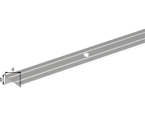 Profil din aluminiu cu orificiu de fixare