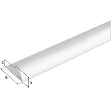 Canal de ghidare a cablurilor din plastic cu dimensiunile a, b și c