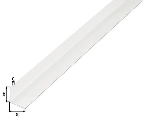 Profil din plastic pentru colțuri cu dimensiuni