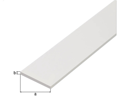 Șipcă din plastic cu dimensiuni