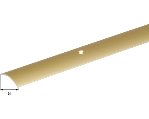 Profil de tranziție metalic cu orificiu