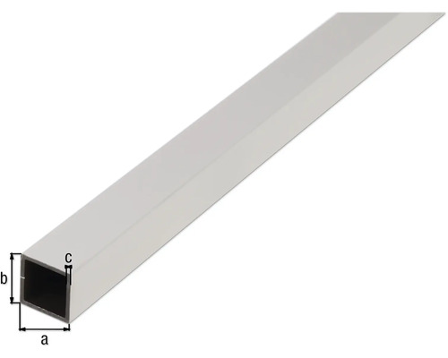 Țeavă rectangulară metalică cu dimensiuni