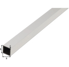 Profil rectangular din aluminiu cu dimensiuni