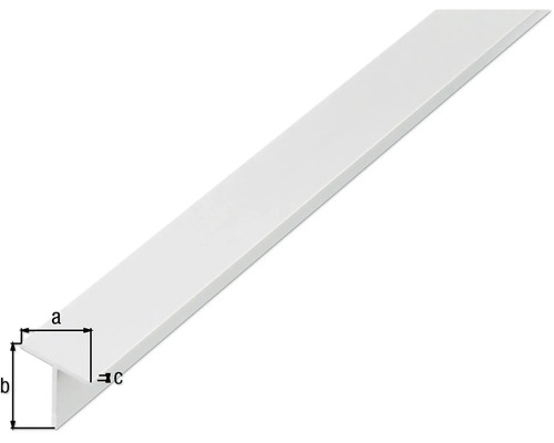 Profil unghiular din plastic cu dimensiuni