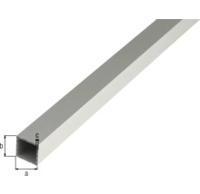 Profil dreptunghiular din aluminiu cu dimensiuni