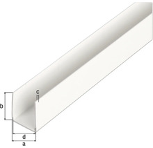 Profil unghiular din plastic cu dimensiuni