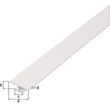 Profil de tranziție din plastic cu dimensiuni pentru acoperiri de podea