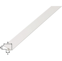 Plintă din plastic cu indicații de dimensiuni