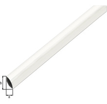 Profil semi-rotund din plastic cu dimensiuni