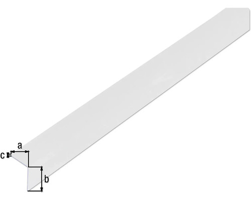 Ilustrație a unui unghi cu lungimile laturilor a, b și c