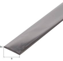 Oțel plat cu dimensiuni indicate