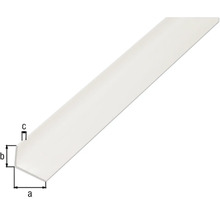 Plintă din plastic cu dimensiuni indicate