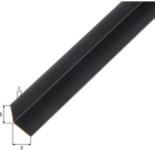 Cornier aluminiu Alberts 15x15x1 mm, lungime 1m, negru, eloxat-thumb-1 Cornier aluminiu Alberts 15x15x1 mm, lungime 1m, negru, eloxat-thumb-1