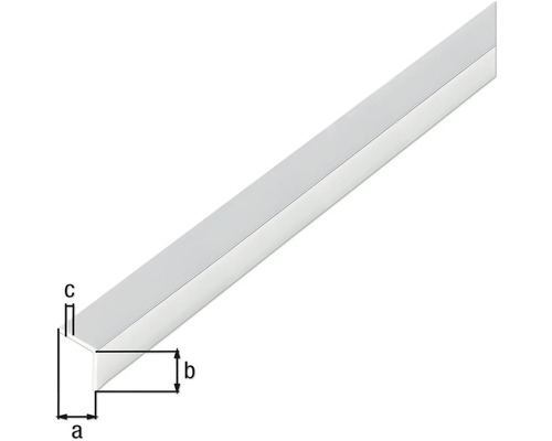 Profil LED pentru montaj cu dimensiunile a, b și c