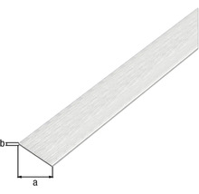 Bară plată din aluminiu cu indicații de dimensiune