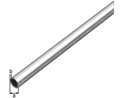 Țeavă metalică cu marcajele a și b