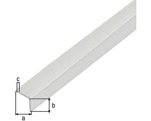Profil unghiular din metal cu dimensiuni