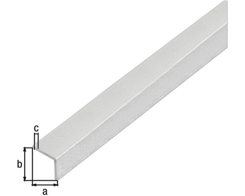 Profil unghiular din metal cu dimensiuni
