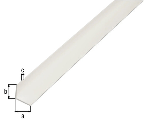 Șipcă din plastic cu dimensiuni