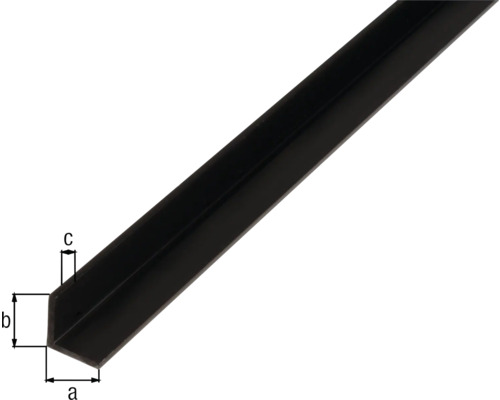 Profil unghiular metalic cu dimensiuni