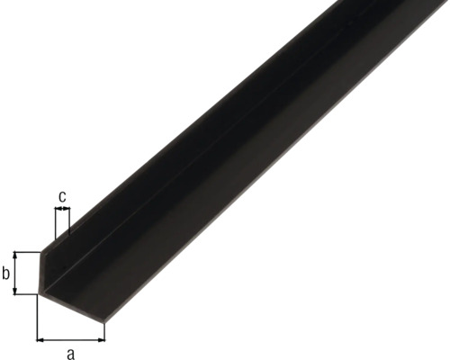 Profil unghiular pentru utilizare în designul interior