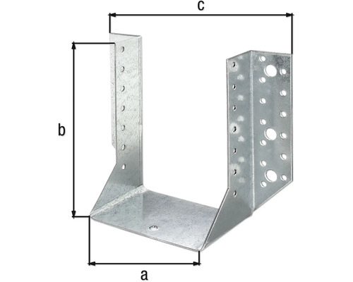 Suport metalic pentru grinzi cu dimensiunile a, b și c
