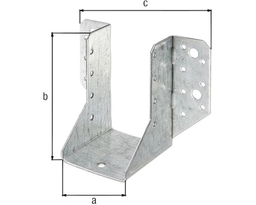 Unghiar metalic de ancorare cu dimensiuni