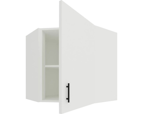 Dulap suspendat cu ușa deschisă și mâner