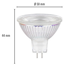 Bec LED spot variabil Flair GU5.3 3W 230 lumeni 12V, lumină caldă