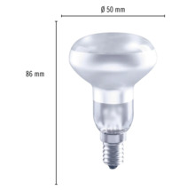 Bec LED variabil Flair E14 2,2W 170 lumeni, reflector R50 mat, lumină caldă