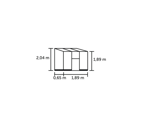 Schemă de magazie de grădină cu dimensiuni