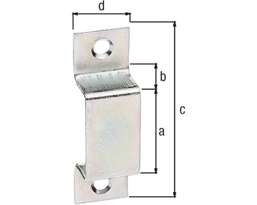 Clema metalică de distanțare cu dimensiuni