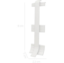 Clema de fixare din plastic cu dimensiuni